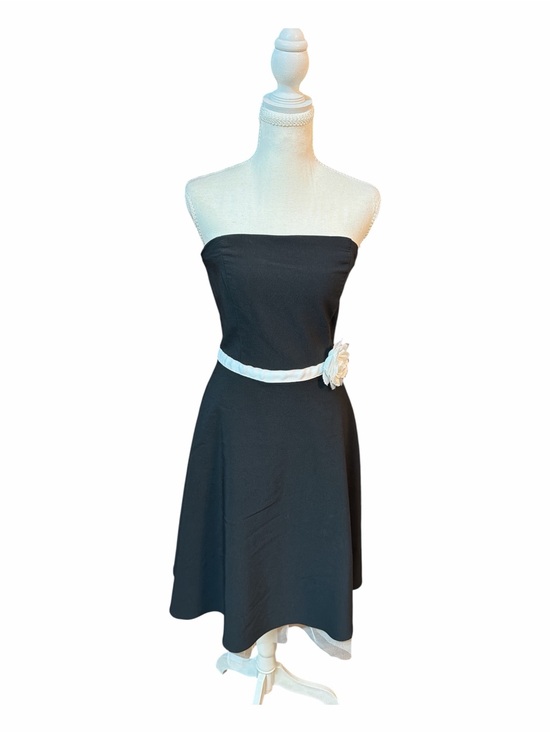 Ruby Rox Dresses & Skirts - Y2K Coquette Ruby Rox Strapless Black White Tulle Cocktail Prom Dress 9